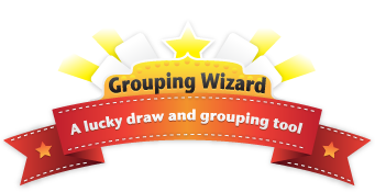 Grouping Wizard - a lucky draw and grouping tool
